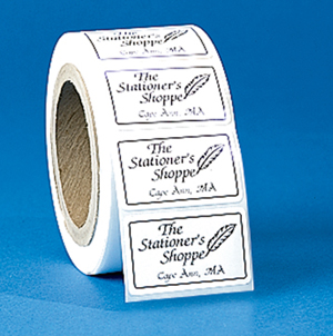 Rectangle Roll Label Stickers