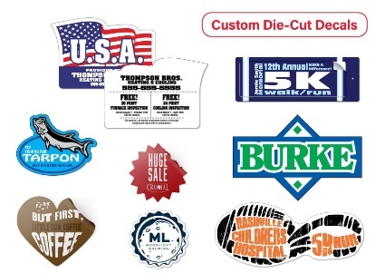 Custom Die-Cut Decals